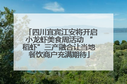 四川宜宾江安将开启小龙虾美食周活动 “稻虾”三产融合让当地餐饮商户充满期待